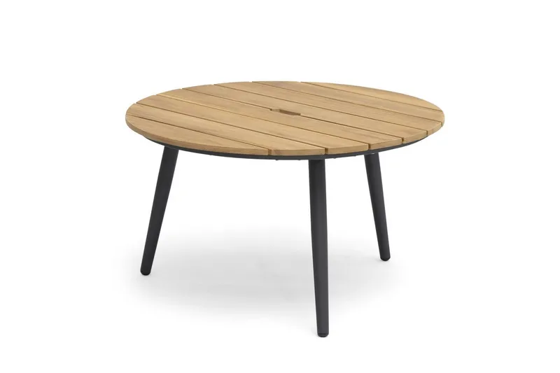 Hillerstorp Ekeryd ulkopöytä Ø80 cm, Luonnonvärinen
