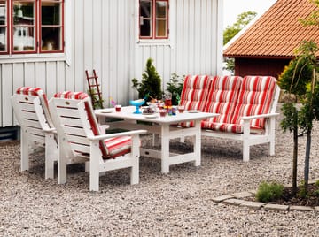 Hillerstorp Herrgård pöytä 90 x 165 cm - Valkoinen - Puutarhakalusteet - Terassipöydät - Ruokapöytä terassille