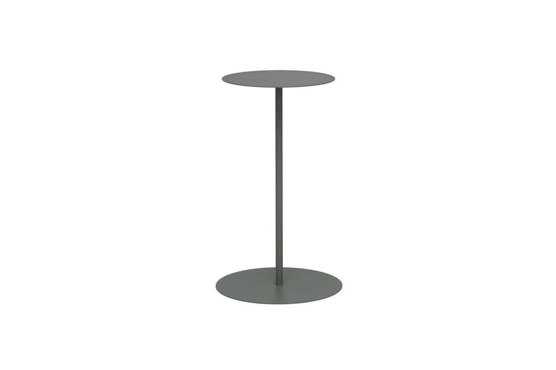 Hillerstorp Jet Set sivupöytä ulkokäyttöön Ø35x74 cm harmaanvihreä, Harmaanvihreä