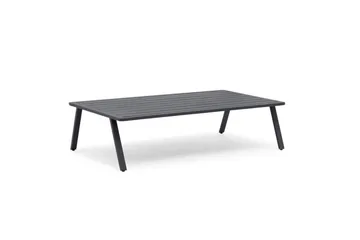 Hillerstorp Kungshult ulkopöytä 81 x 140 cm harmaa - Puutarhakalusteet - Terassipöydät - Sivupöydät ulos