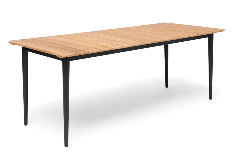 Hillerstorp Lerdala pöytä 210 x 90 cm luonnonvärinen, Ruskea