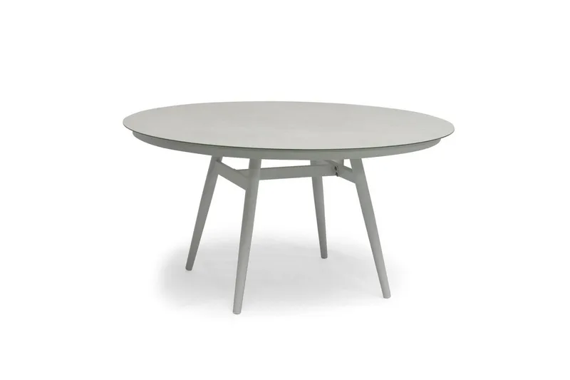 Hillerstorp Oxhult ulkopöytä Ø145 cm valkoinen, Valkoinen