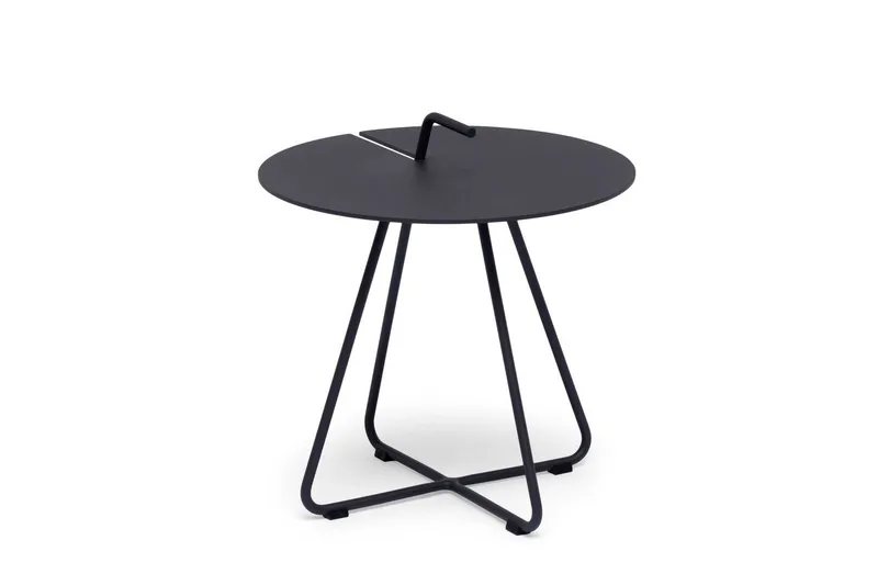 Hillerstorp Sandholma ulkopöytä Ø44 cm musta, Musta