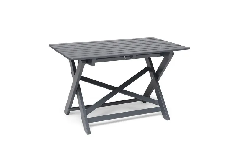 Hillerstorp Torpet ulkopöytä 109x67 cm teräksenharmaa, teräksenharmaa