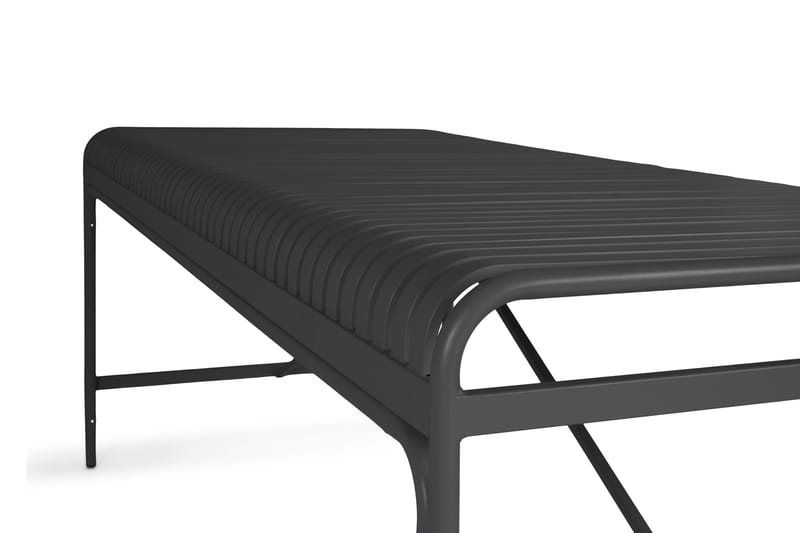 Jarva Ulkoruokapöytä 200 cm - Musta - Puutarhakalusteet - Terassipöydät - Ruokapöytä terassille