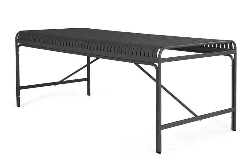 Jarva Ulkoruokapöytä 200 cm, Musta