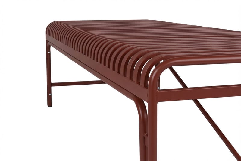 Jarva ulkoruokapöytä 200 cm - Punainen - Puutarhakalusteet - Terassipöydät - Ruokapöytä terassille