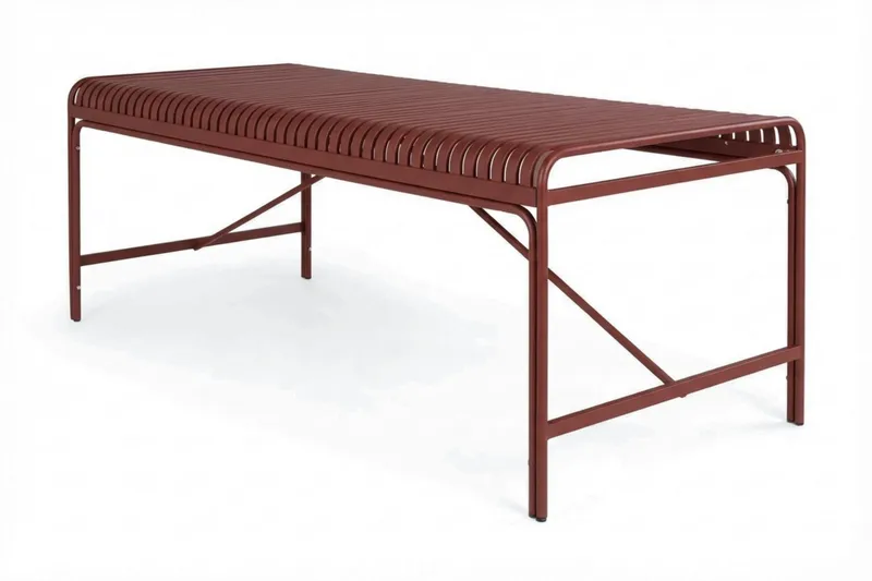 Jarva ulkoruokapöytä 200 cm - Punainen - Puutarhakalusteet - Terassipöydät - Ruokapöytä terassille