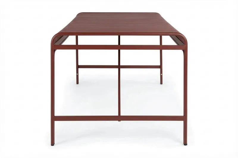 Jarva ulkoruokapöytä 200 cm - Punainen - Puutarhakalusteet - Terassipöydät - Ruokapöytä terassille