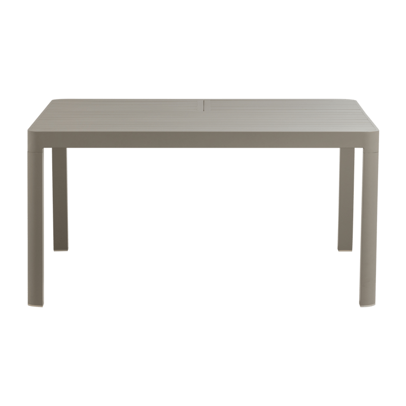 Jatkettava ruokapöytä Ovara 150 cm ulkokäyttöön - Hiekka - Puutarhakalusteet - Terassipöydät - Ruokapöytä terassille