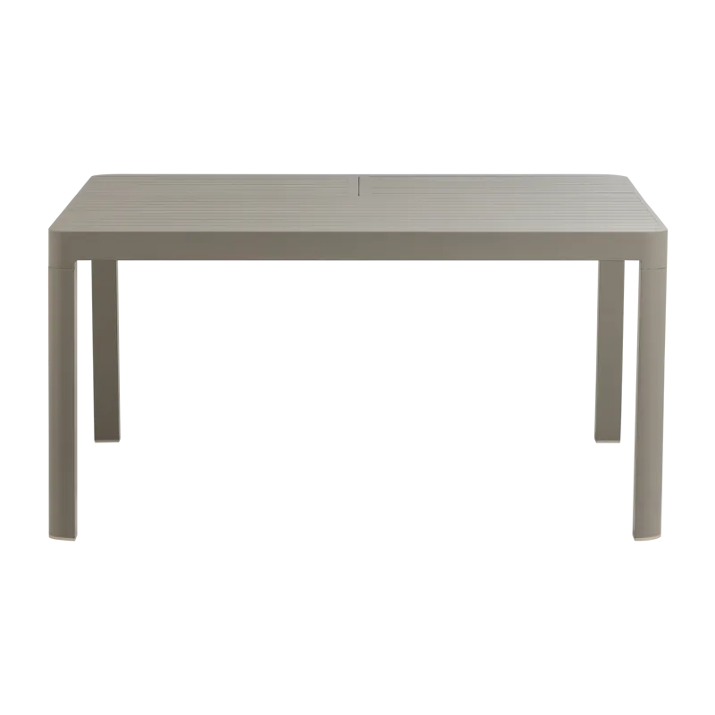 Jatkettava ruokapöytä Ovara 150 cm ulkokäyttöön - Hiekka - Puutarhakalusteet - Terassipöydät - Ruokapöytä terassille