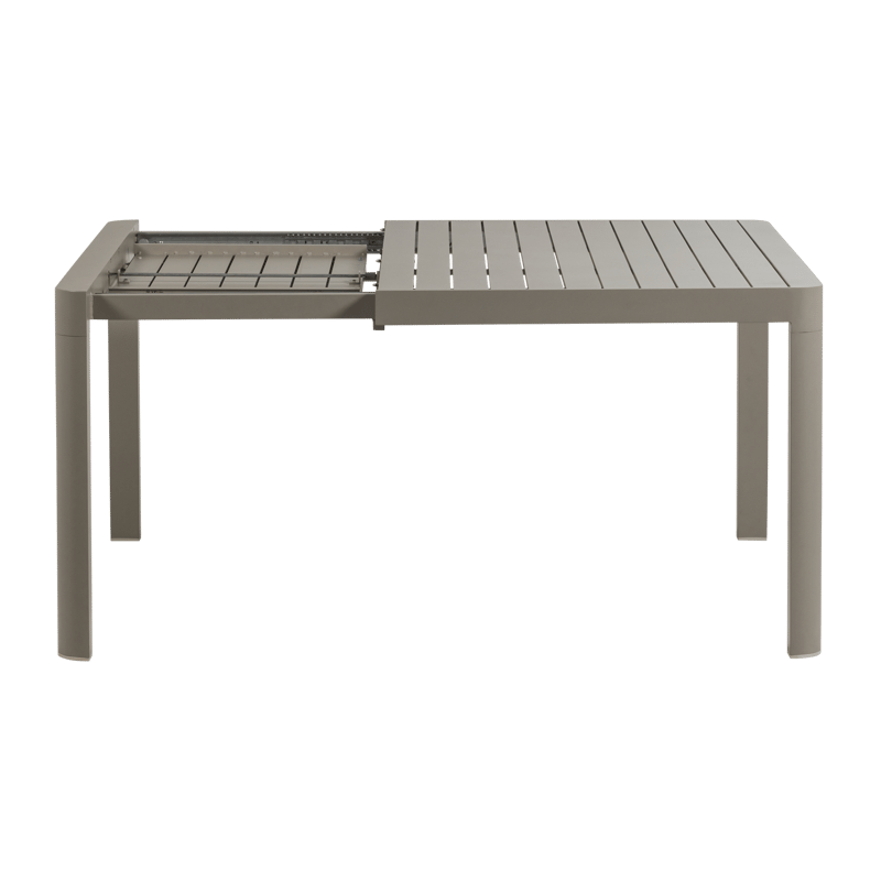 Jatkettava ruokapöytä Ovara 150 cm ulkokäyttöön - Hiekka - Puutarhakalusteet - Terassipöydät - Ruokapöytä terassille