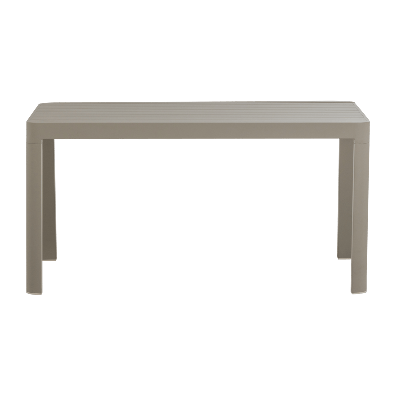 Jatkettava ruokapöytä Ovara 150 cm ulkokäyttöön - Hiekka - Puutarhakalusteet - Terassipöydät - Ruokapöytä terassille