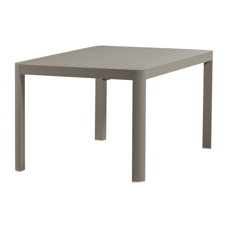 Jatkettava ruokapöytä Ovara 150 cm ulkokäyttöön - Hiekka - Puutarhakalusteet - Terassipöydät - Ruokapöytä terassille