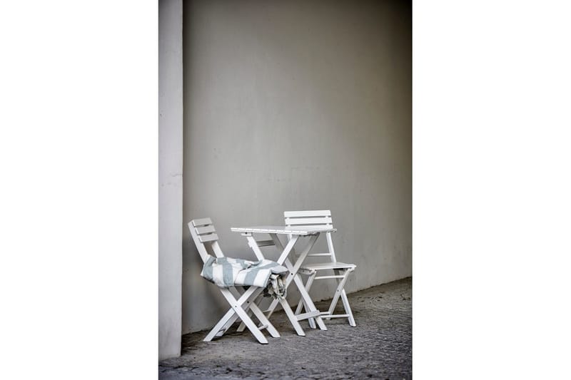 Kahvilapöytä Hillerstorp Åre Valkoinen 58 x 58 cm - Puutarhakalusteet - Terassipöydät - Kahvilapöytä