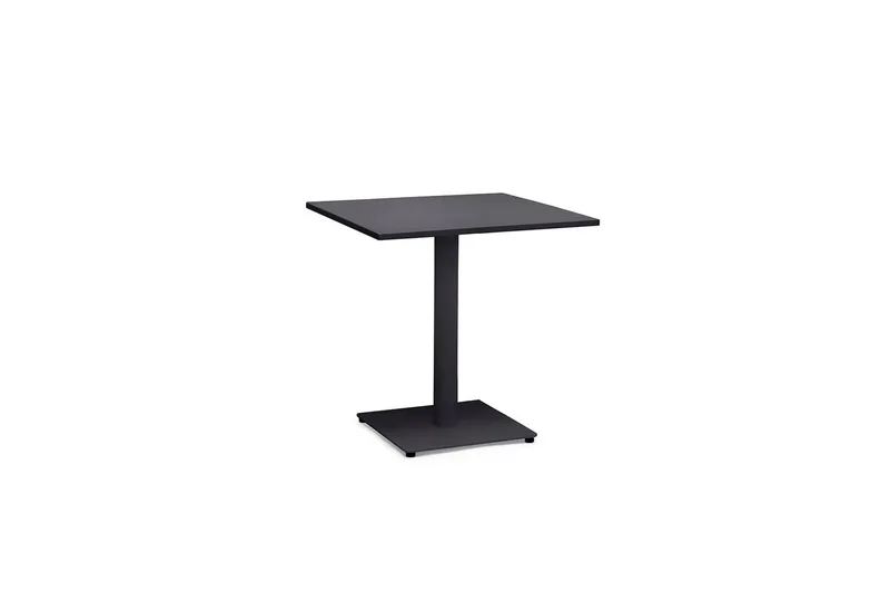 Kahvilapöytä Hillerstorp Näsby 70 x 70 cm Musta, Musta