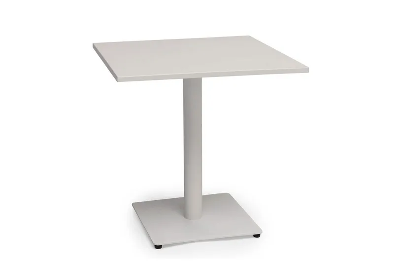 Kahvilapöytä Hillerstorp Näsby 70 x 70 cm Valkoinen, Valkoinen