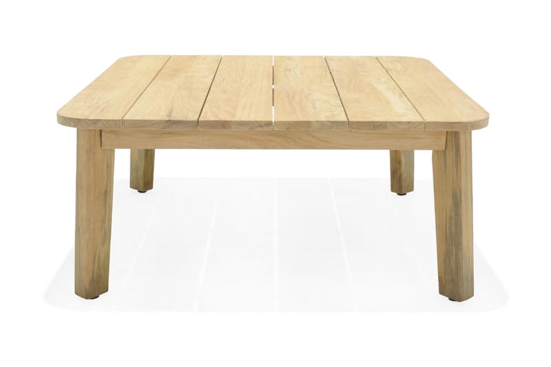 Barbados Sohvapöytä 100 cm - Puu/Luonnonväri - Puutarhakalusteet - Terassipöydät - Kahvilapöytä