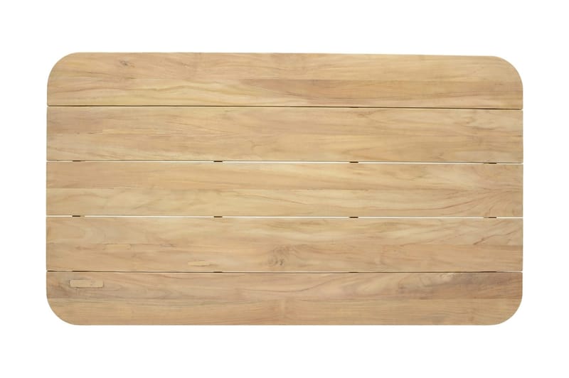 Barbados Sohvapöytä 80 cm - Puu/Luonnonväri - Puutarhakalusteet - Terassipöydät - Kahvilapöytä