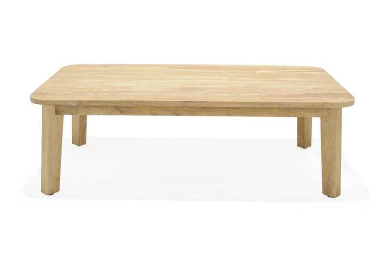 Barbados Sohvapöytä 80 cm - Puu/Luonnonväri - Puutarhakalusteet - Terassipöydät - Kahvilapöytä