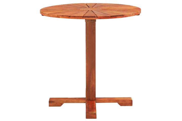 Bistropöytä 70x70 cm täysi akaasiapuu - Ruskea - Kahvilapöytä