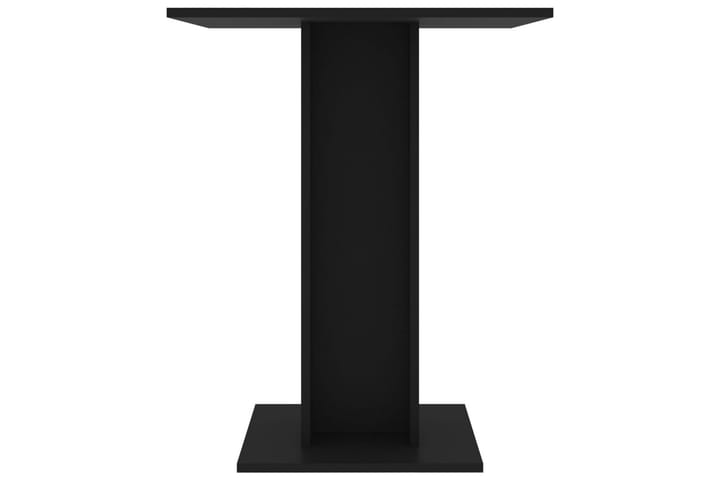 Bistropöytä musta 60x60x75 cm lastulevy - Kahvilapöytä