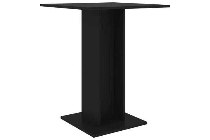 Bistropöytä musta 60x60x75 cm lastulevy - Kahvilapöyt�ä