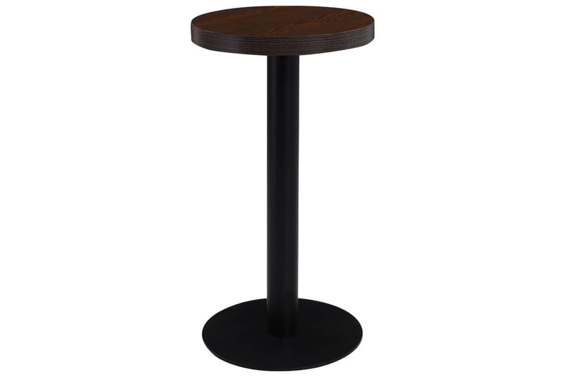 Bistropöytä tummanruskea 40 cm MDF - Puutarhakalusteet - Terassipöydät - Kahvilapöytä