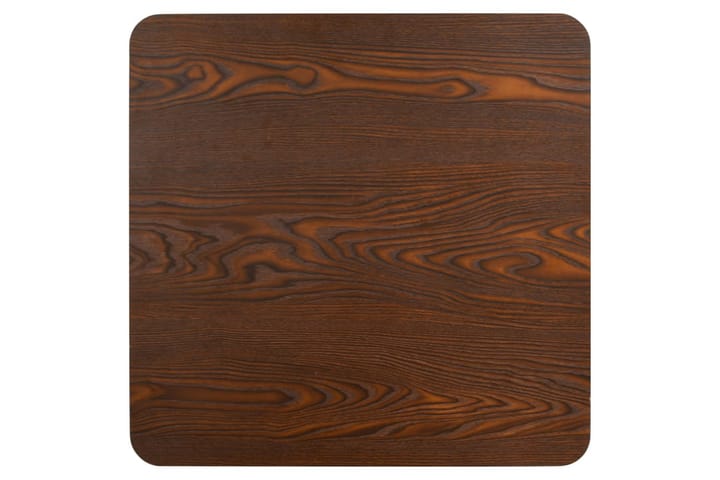 Bistropöytä tummanruskea 60x60 cm MDF - Ruskea - Kahvilapöytä