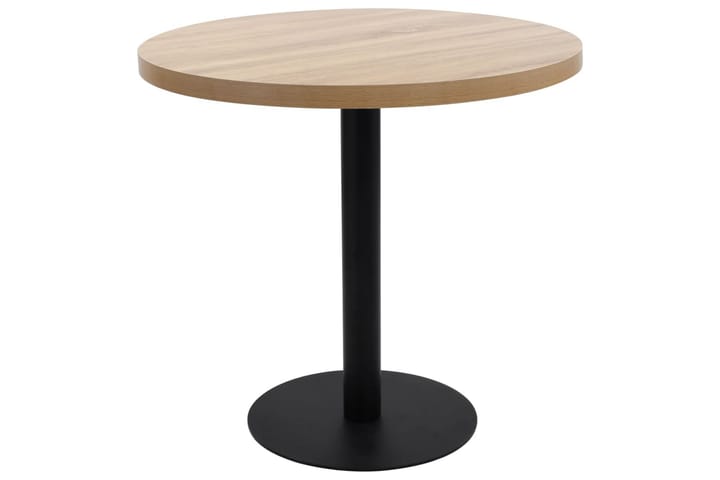 Bistropöytä vaaleanruskea 80 cm MDF - Kahvilapöytä