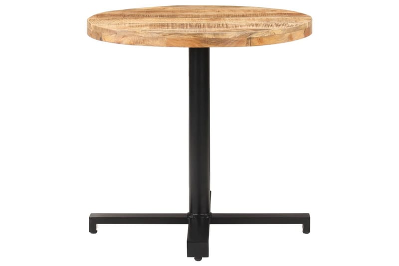 Bistropöytä pyöreä Ø80x75 cm karkea mangopuu - Puutarhakalusteet - Terassipöydät - Kahvilapöytä