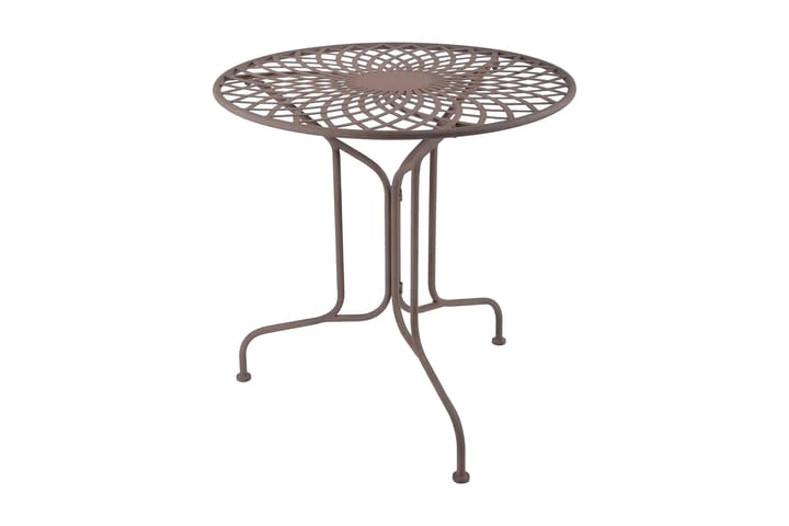 Esschert Design Pöytä metalli vanha englantilaistyyli MF007 - Ruskea - Kahvilapöytä