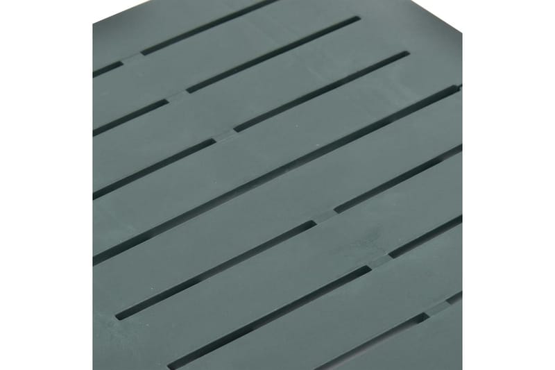 Kokoontaittuva puutarhapöytä vihreä 45x43x50 cm muovi - Vihreä - Puutarhakalusteet - Terassipöydät - Kahvilapöytä