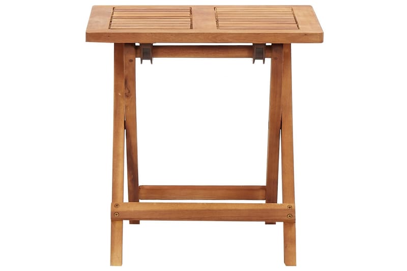 Kokoontaittuva puutarhan sohvapöytä 40x40x40cm akaasiapuu - Ruskea - Puutarhakalusteet - Terassipöydät - Kahvilapöytä