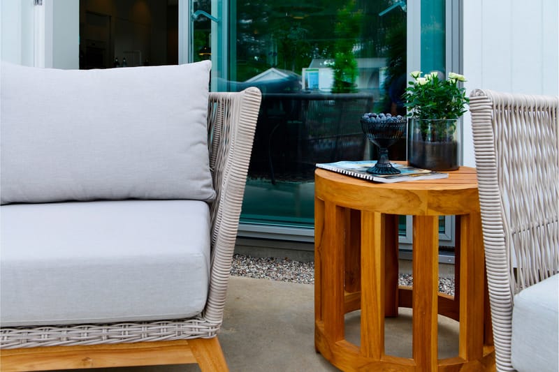 Pöytä Himmelsnäs 50 cm Ruskea - Hillerstorp - Puutarhakalusteet - Terassipöydät - Kahvilapöytä