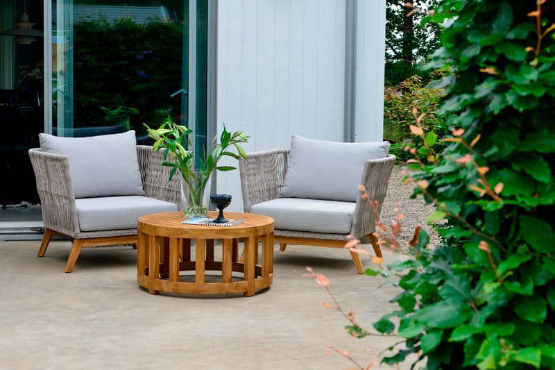 Pöytä Himmelsnäs 80 cm Ruskea - Hillerstorp - Puutarhakalusteet - Terassipöydät - Kahvilapöytä