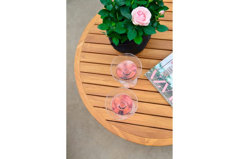 Pöytä Himmelsnäs 80 cm Ruskea - Hillerstorp - Puutarhakalusteet - Terassipöydät - Kahvilapöytä