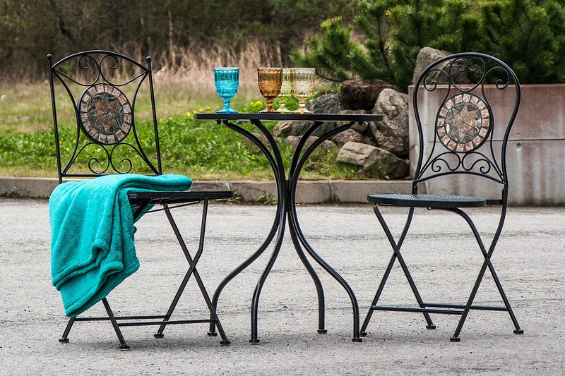 Pöytä Mosaic - Puutarhakalusteet - Terassipöydät - Kahvilapöytä