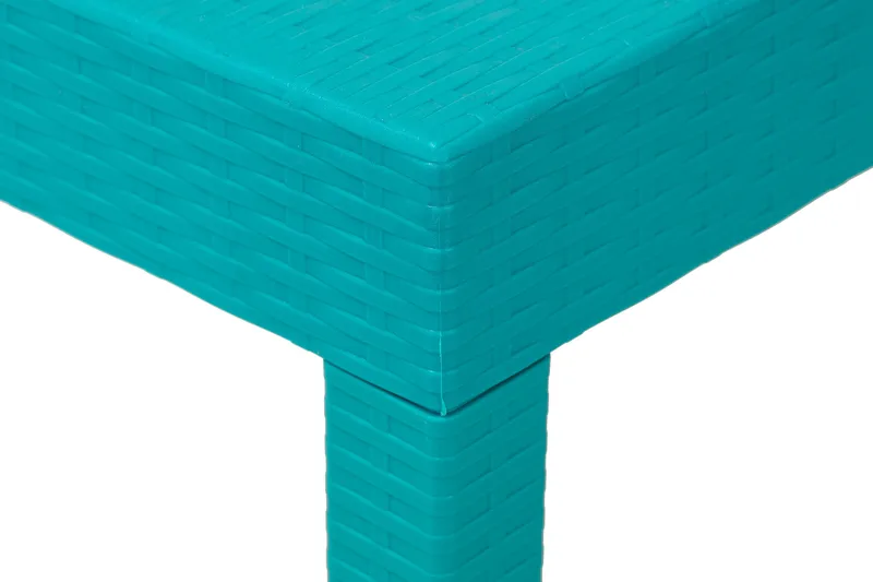 Pöytä Nadia 80x80 cm - Turkoosi - Puutarhakalusteet - Terassipöydät - Kahvilapöytä