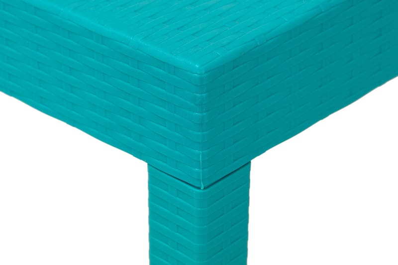 Pöytä Nadia 80x80 cm - Turkoosi - Puutarhakalusteet - Terassipöydät - Kahvilapöytä