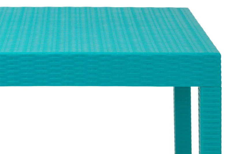 Pöytä Nadia 80x80 cm - Turkoosi - Puutarhakalusteet - Terassipöydät - Kahvilapöytä