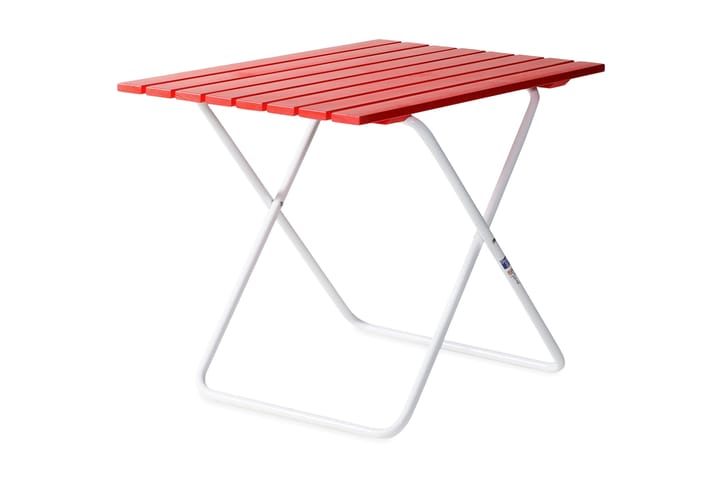 Pöytä Retro 401 punainen/valkoinen - Varax - Kahvilapöytä