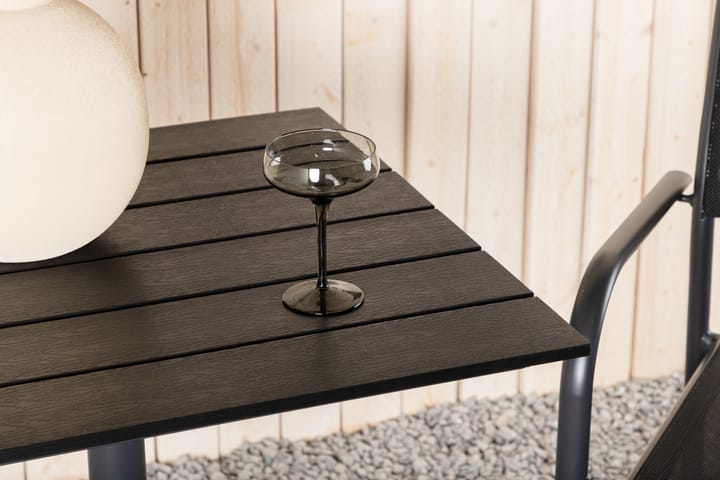 Parvekepöytä Colorado 70 cm Musta - Venture Home - Kahvilapöytä