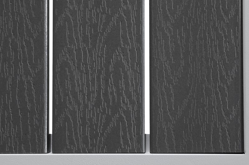 Parvekepöytä Tunis 70x70 cm - Valkoinen/Harmaa - Puutarhakalusteet - Terassipöydät - Kahvilapöytä