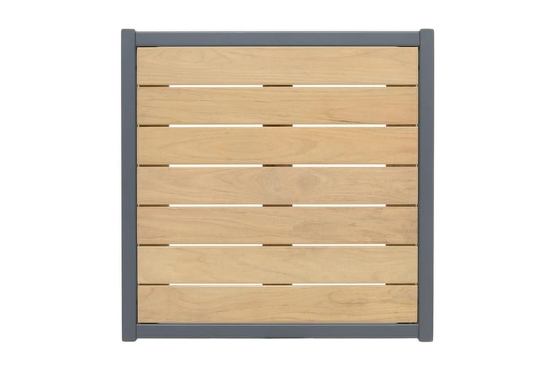 Sohvapöytä Palau 63 cm - Puu/Harmaa - Puutarhakalusteet - Terassipöydät - Kahvilapöytä