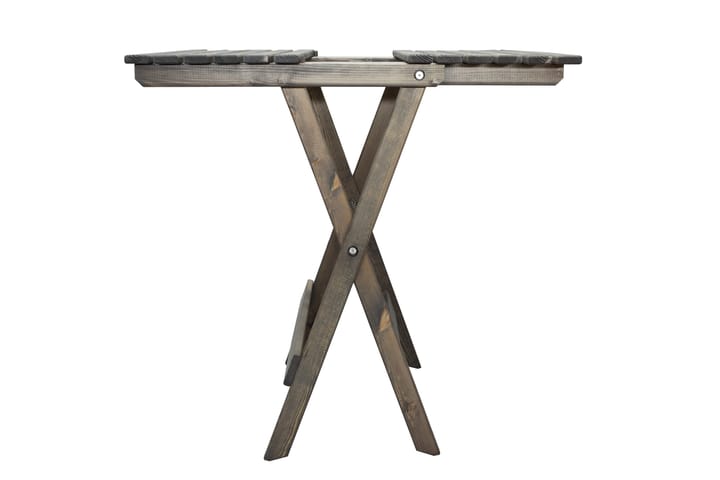 Taittopöytä Edilma 65 cm - Harmaa - Kahvilapöytä