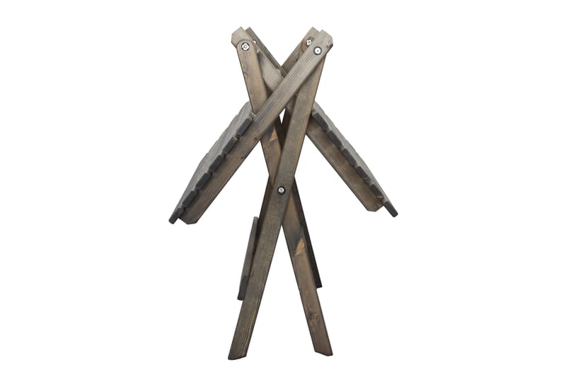 Taittopöytä Edilma 65 cm - Harmaa - Puutarhakalusteet - Terassipöydät - Kahvilapöytä