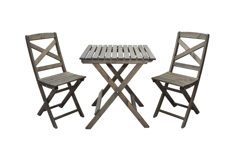 Taittopöytä Edilma 65 cm - Harmaa - Puutarhakalusteet - Terassipöydät - Kahvilapöytä