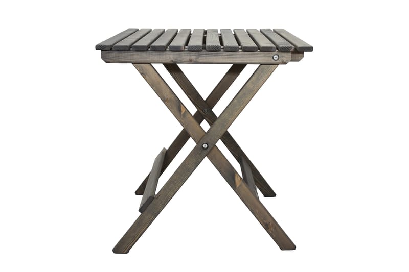 Taittopöytä Edilma 65 cm - Harmaa - Puutarhakalusteet - Terassipöydät - Kahvilapöytä