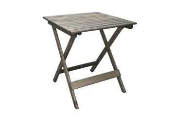 Taittopöytä Edilma 65 cm - Harmaa - Puutarhakalusteet - Terassipöydät - Kahvilapöytä